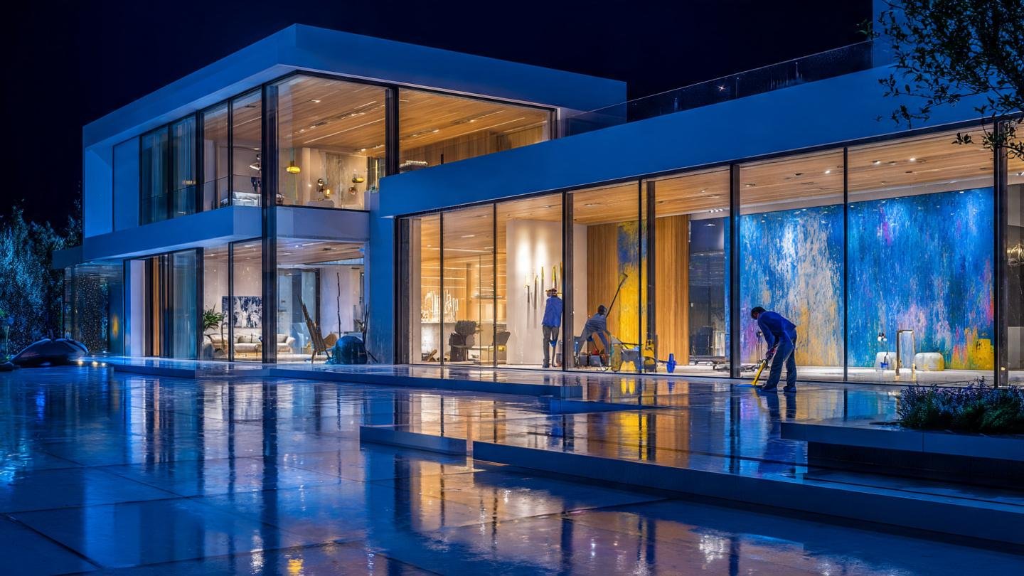 Clean windows.Professional service.Done properly.